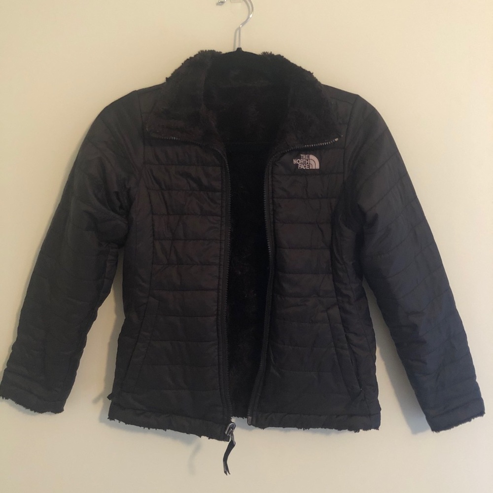 ✨North Face Reversible Black Jacket